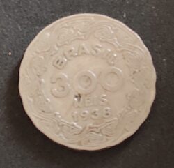 Moeda Brasil 1938 300 Réis 3