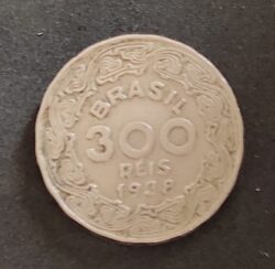 Moeda Brasil 1938 300 Réis 5