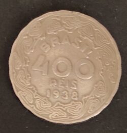 Moeda Brasil 1938 400 Réis 3