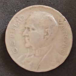Moeda Brasil 1940 400 Réis 1
