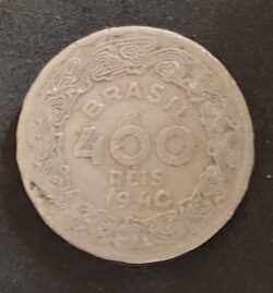 Moeda Brasil 1940 400 Réis 3