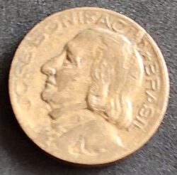 Moeda Brasil 1948 10 Centavos 3