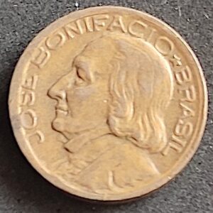Moeda Brasil 1953 10 Centavos 1