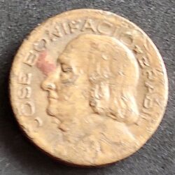 Moeda Brasil 1953 10 Centavos 3