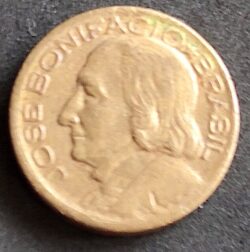 Moeda Brasil 1953 10 Centavos 5