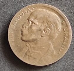 Moeda Brasil 1953 20 Centavos 1