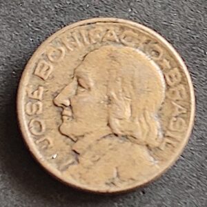 Moeda Brasil 1954 10 Centavos 1