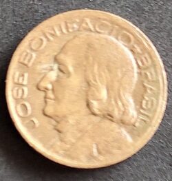 Moeda Brasil 1954 10 Centavos 3