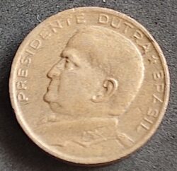 Moeda Brasil 1955 50 Centavos 1