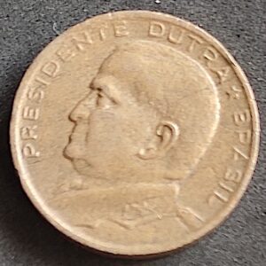 Moeda Brasil 1955 50 Centavos 1