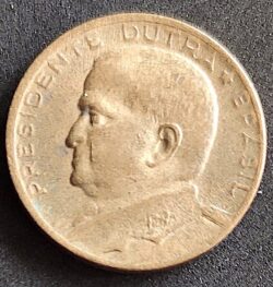 Moeda Brasil 1955 50 Centavos 7