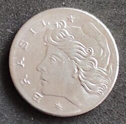 Moeda Brasil 1969 1 Centavo 5