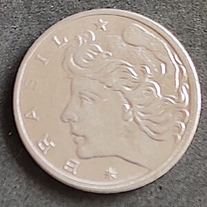 Moeda Brasil 1969 2 Centavos 1
