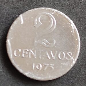 Moeda Brasil 1975 2 Centavos 3