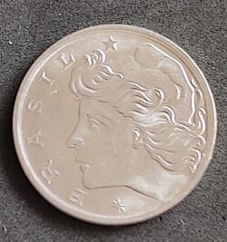 Moeda Brasil 1976 5 Centavos 1