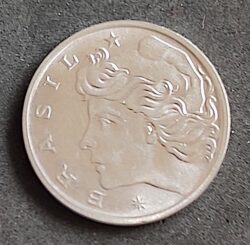 Moeda Brasil 1977 5 Centavos 1