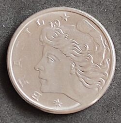 Moeda Brasil 1978 10 Centavos 1
