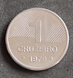 Moeda Brasil 1979 1 Cruzeiro 1