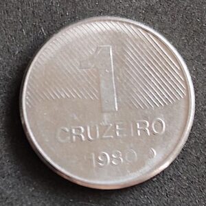 Moeda Brasil 1980 1 Cruzeiro 1