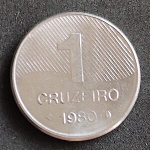 Moeda Brasil 1980 1 Cruzeiro 3