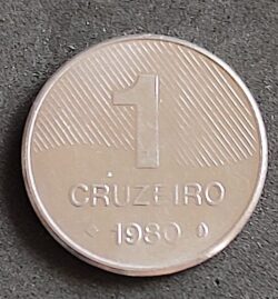 Moeda Brasil 1980 1 Cruzeiro 5