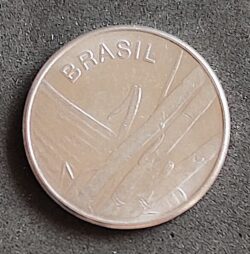 Moeda Brasil 1980 1 Cruzeiro 5