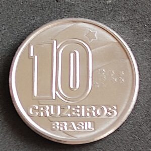 Moeda Brasil 1991 10 Cruzeiros 1