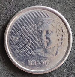 Moeda Brasil 1994 1 Centavo 3