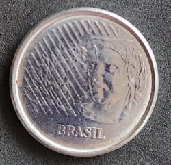 Moeda Brasil 1997 1 Centavo 1