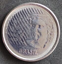 Moeda Brasil 1997 1 Centavo 3