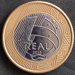 Moeda Brasil 2015 1 Real 50 Anos Banco Central MBC 1