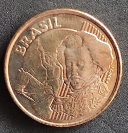 Moeda Brasil 2017 10 Centavos Soberba 1