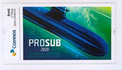 PB 185 Selo Personalizado Integracao do Submarino Tonelero Militar 2020