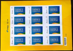 PB 32 Selo Personalizado Dia Contra Corrupcao 2017 Folha G
