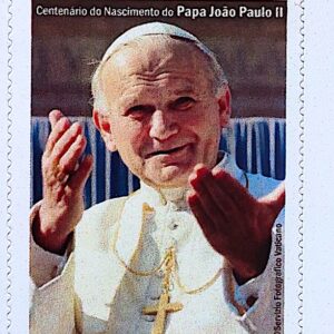 PB 188 Selo Personalizado Papa Joao Paulo II Religiao 2020