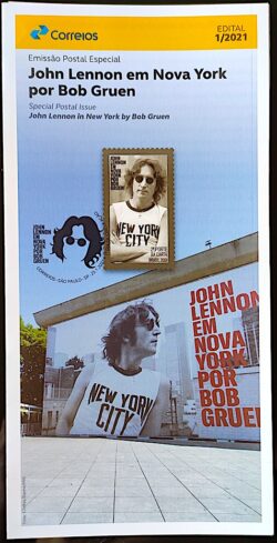 Edital 2021 01 John Lennon em Nova York por Bob Gruen Sem Selo
