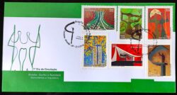 Envelope FDC 724 Brasilia Sonho e Realidade Congresso Nacional 2010 CBC DF