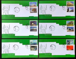 Envelope FDC Brasilia Selo Personalizado Arquitetura CBC DF