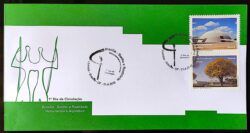 Envelope FDC Brasilia Selo Personalizado Arquitetura CBC DF