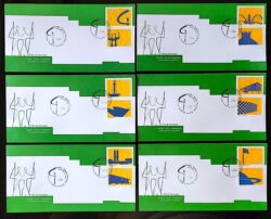 Envelope FDC Brasilia Selo Personalizado Sonho e Realidade CBC DF