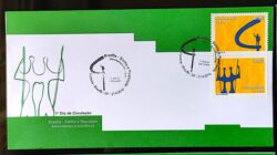 Envelope FDC Brasilia Selo Personalizado Sonho e Realidade CBC DF