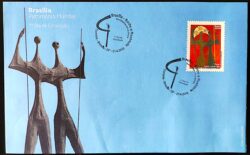 Envelope FDC Brasília Patrimônio Mundial 2017 2 Candangos 2