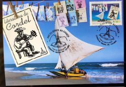 Maximo Postal 2005 Ano do Brasil na França Cartao Postal