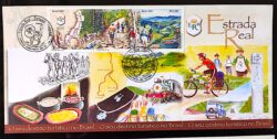 Maximo Postal 2005 Estrada Real MG RJ e SP Cavalo Turismo Bicicleta Trem CBC MG