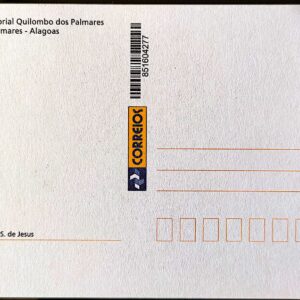 Maximo Postal 2012 Quilombo dos Palmares Cartao Postal CBC AL