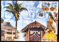 Maximo Postal 2012 Quilombo dos Palmares Cartao Postal CBC AL