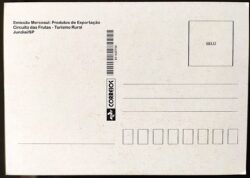 Maximo Postal Circuito das Frutas Uva 2009 Cartao Postal CBC SP