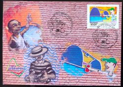 Maximo Postal Oficial dos Correios 2006 Arte Urbana Cartao Postal