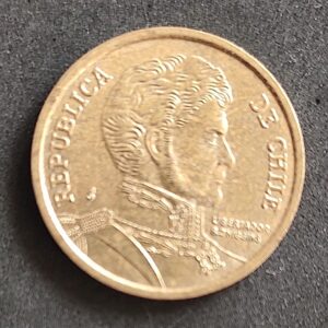 Moeda Chile 2011 10 Pesos 1