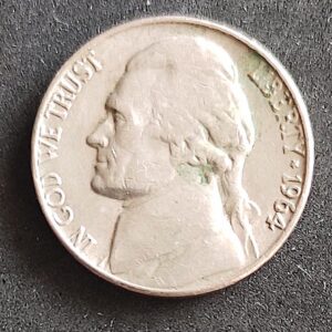 Moeda Estados Unidos 1964 5 Cents 1